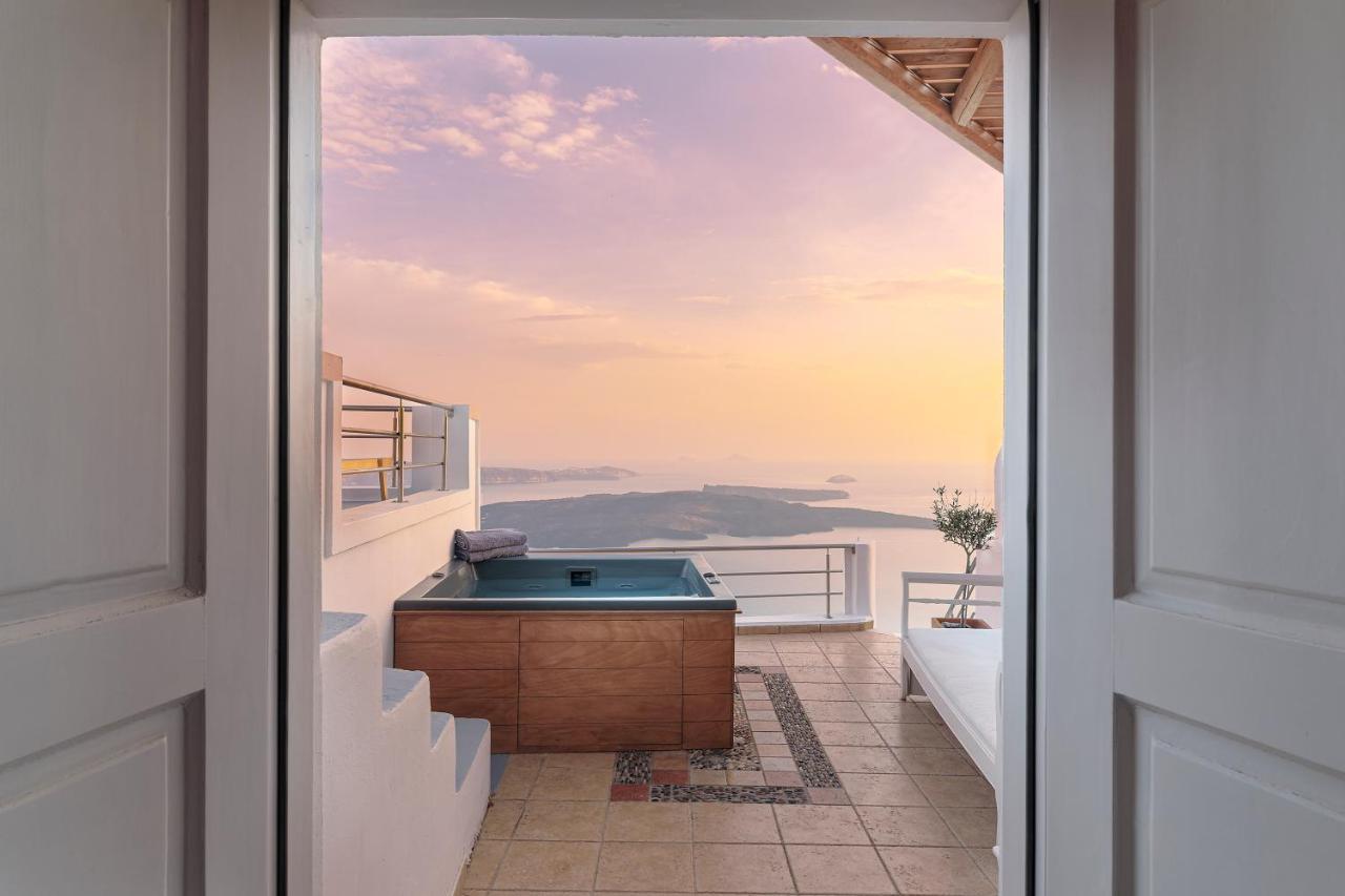 Calderas Hug & Panoramic Sea View - 3 Lux Suites Imerovigli  Esterno foto